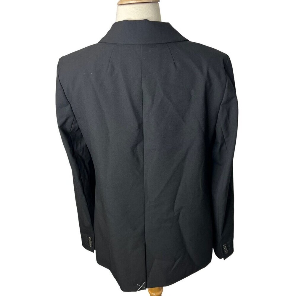 J.Crew $198 Petite One Button Blazer in Black Size 2P BO598 - Picture 4 of 7